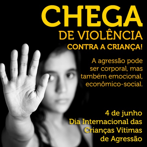 4 de junho: Dia Internacional das Crianças Vítimas de Agressão